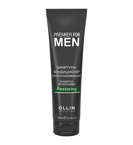PREMIER FOR MEN OLLIN revitalizing shampoo-conditioner 250 ml